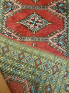 2' 7" X 8' Vintage Handmade Bokhara Turkoman Pakistani Wool Runner Rug Nice - Jewel Rugs