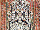 Tree of Life Rug, Kashmiri Rug, Hand-Knotted Rug, Wool Rug, Indian Rug, Unique Rug, 4x6 Rug, Pictorial Rug, Vintage Rug, Persian Rug - Jewel Rugs