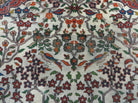 4' X 6' Handmade Indo Kashmir Wool Rug Deer Panter Bird Tree Of Life - Jewel Rugs