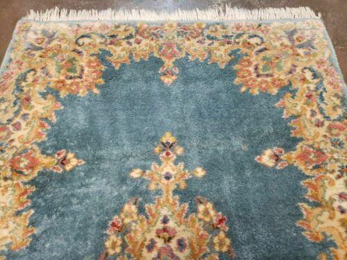 3' X 5' Handmade Royal Kirman Wool Area Rug Hand Knotted Carpet Ivory/ Beige - Jewel Rugs