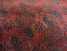 9' X 11' Antique Handmade Afghan Bashir Turkoman Bokhara Balouch Wool Rug # 721 - Jewel Rugs