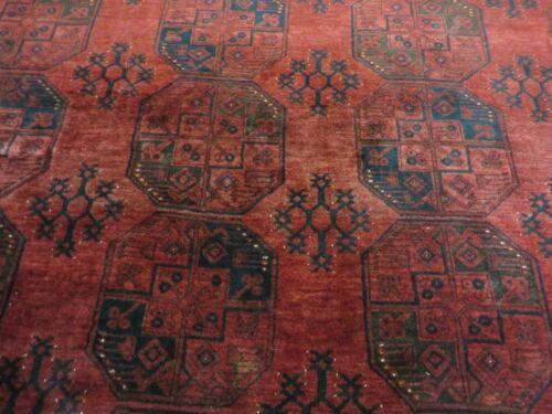 9' X 11' Antique Handmade Afghan Bashir Turkoman Bokhara Balouch Wool Rug # 721 - Jewel Rugs