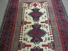 4' X 7' Vintage Handmade Pakistan Turkoman Bokhara Balouch Woven Wool Rug Nice - Jewel Rugs