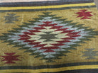 4' X 7' Vintage Handmade Latin American Mexican Wool Blanket Kilim Rug Nice # A - Jewel Rugs