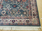 3'11"X 5'6" Karastan Mahal Leaf Green Ivory Wool Rug 440/98021 Belgium Kara Shah - Jewel Rugs