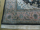 8' X10' Handmade Fine Chinese Oriental Floral Wool Silk Rug Hand Knotted Carpet - Jewel Rugs