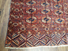 4x7 Antique Yamud Rug Russian Rug Turkoman Rug Fine Weave Rug - Jewel Rugs