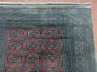 4' X 6' Vintage Handmade Bokhara Turkoman Pakistan Wool Rug Carpet Nice - Jewel Rugs