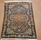 2' 5 X 3' 2" Antique Handmade Floral Oriental Wool Area Rug Vegetable Dyes Red - Jewel Rugs