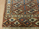 31" X 48" Antique Handmade Yamud Turkoman Yomud Chuval Wool Rug Carpet Nice - Jewel Rugs