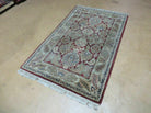 2' 7" X 4' Vintage Handmade India Wool Rug Veg Dyes Nice - Jewel Rugs