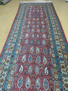 3' X 14' Vintage Fine Turkish Paisley Handmade Wool Runner Rug Nice - Jewel Rugs