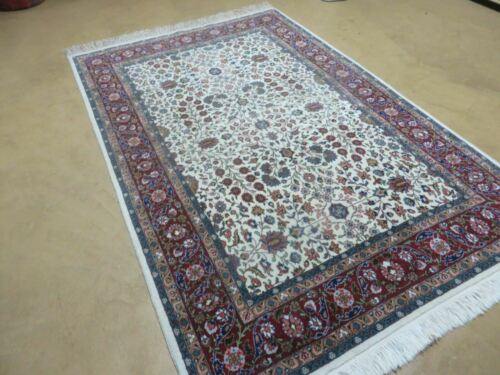 4' X 6' Vintage Hand Made Fine Turkish Hereke Rug Wool On Cotton Carpet Nice - Jewel Rugs