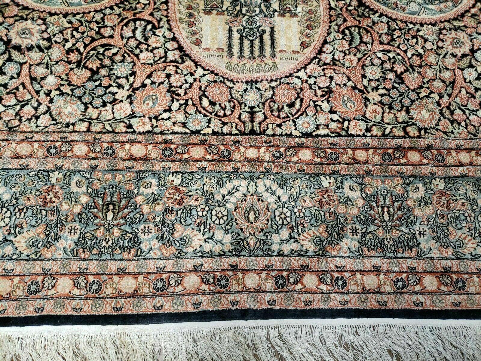 8' X 8' Gorgeous Handmade Fine Chinese Oriental Silk Rug Allover One Of A Kind - Jewel Rugs