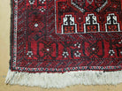 3' X 5' Vintage Handmade Turkoman Bokhara Balouch Woven Wool Rug Nice - Jewel Rugs