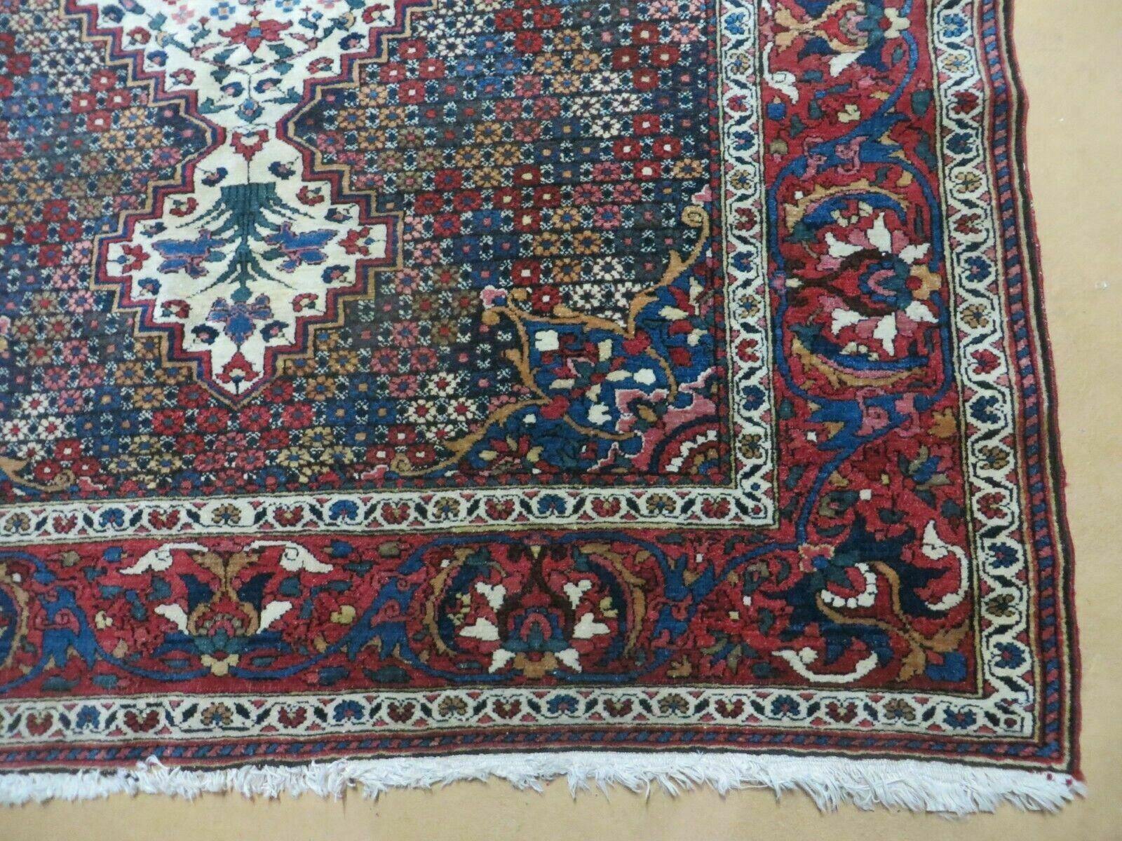 4' X 7' Vintage Handmade Turkish Floral Orient Medallion Wool Veg Dye Rug Nice - Jewel Rugs