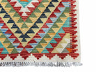 Small Kilim Rug 2x4 Colorful Turkish Kilim Accent Rug New Flatweave Wool Kilim Chobi Kilim Diamond Zigzag Playroom Rug - Jewel Rugs