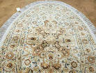 3' X 5' Vintage Handmade Fine Turkish Sivas Wool Rug Oval (B) Nice - Jewel Rugs