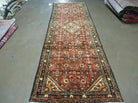 3' 4"X 10' 6" Antique Handmade Turkish Wool Runner Rug - Jewel Rugs