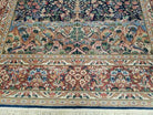 6' X 9' Vintage Hand Made Pakistan Floral Wool Rug Carpet Tree Of Life Detail - Jewel Rugs