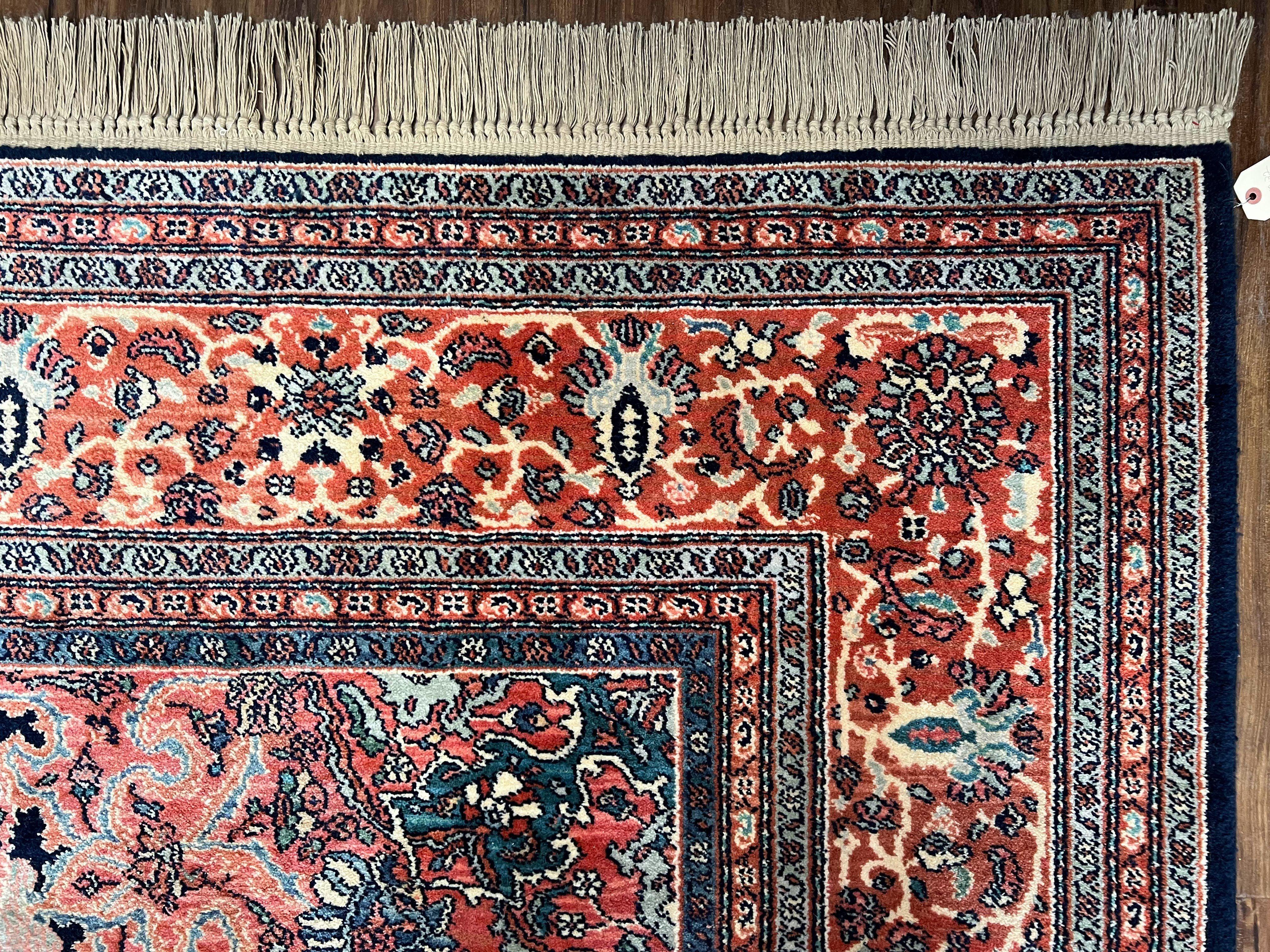 Karastan Rug 8.8 x 12 Kaaashaan Medallion #741, Original Collection 700 Series, Discontinued Wool Karastan Carpet Traditional Medallion Rug - Jewel Rugs