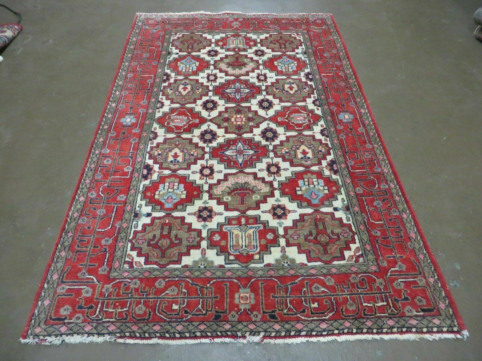 4' X 6' Antique Handmade Turkish Anatolian Wool Rug Vegetable Dyes - Jewel Rugs