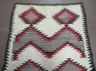 2.5' X 5' Incredible Antique Navajo Navaho Wool Rug Nice - Jewel Rugs