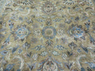 5' 6" X 9' Vintage Handmade Jaipur Indian Floral Oriental Wool Rug Veg Dyes - Jewel Rugs