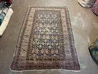 4' X 6' Antique 1880s Handmade Caucasian Kuba Wool Rug Carpet Highly Detailed - Jewel Rugs