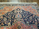 4.5' X 6.5' Handmade Antique Fine Indian Wool Rug Carpet Red - Jewel Rugs