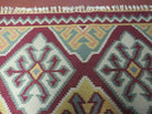 4' X 6' Vintage Handmade Turkish Flat Weave Rug Kilim Wool Caucasian Shirvan Nice - Jewel Rugs