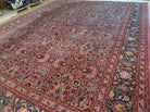 10' X 13' Vintage Handmade Fine Chinese Allover Design Oriental Wool Rug Nice - Jewel Rugs