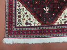 4' X 7' Vintage Handmade Indian Jaipur Rug Bird Carpet - Jewel Rugs