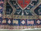 5' X 9' Antique Handmade Turkish Wool Rug Vegetable Dyes Runner - Jewel Rugs