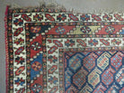 3' 5" X 7' Antique Handmade Caucasian Wool Rug Tribal Nice - Jewel Rugs