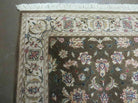 3' X 5' Handmade Indian Jaipur Wool Rug Carpet Nice # 844 Black - Jewel Rugs