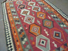 4' X 7' Vintage Turkish Kilim Hand Made Flat Weave Wool Rug Veg Dye Nice - Jewel Rugs