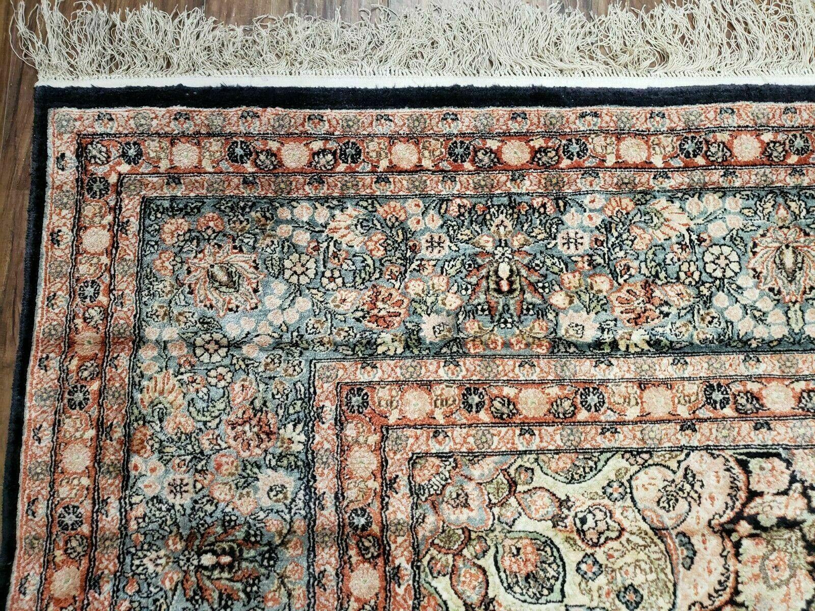 8' X 8' Gorgeous Handmade Fine Chinese Oriental Silk Rug Allover One Of A Kind - Jewel Rugs