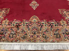 10x14 Karastan Rug Red Medallion Kirman #762, Wool Karastan Carpet, Vintage 10 x 14 Area Rug, Original Collection 700 Series Discontinued - Jewel Rugs