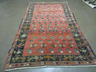 5' X 8' Antique Turkish Karabagh Rug Handmade Wool Vegy Organic Dyes Red Nice - Jewel Rugs