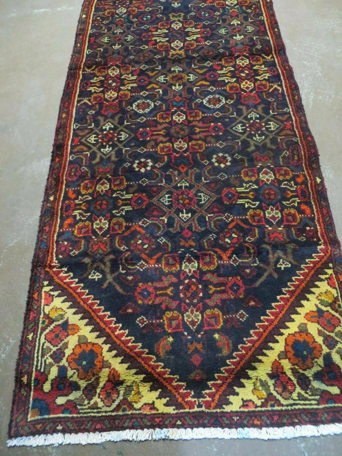 3' X 9' Antique Handmade Turkish Wool Rug Vegy Dyes Runner Nice - Jewel Rugs