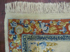 4' X 6' Vintage Handmade Indo Chinese Wool Rug Nice - Jewel Rugs