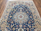 Semi-Antique Fine Persian Nain Rug, 4' x 6' 6" - Jewel Rugs