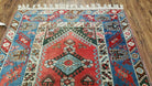 4' X 6' Handmade Turkish Super Kazak Shirvan Wool Rug Colorful - Jewel Rugs