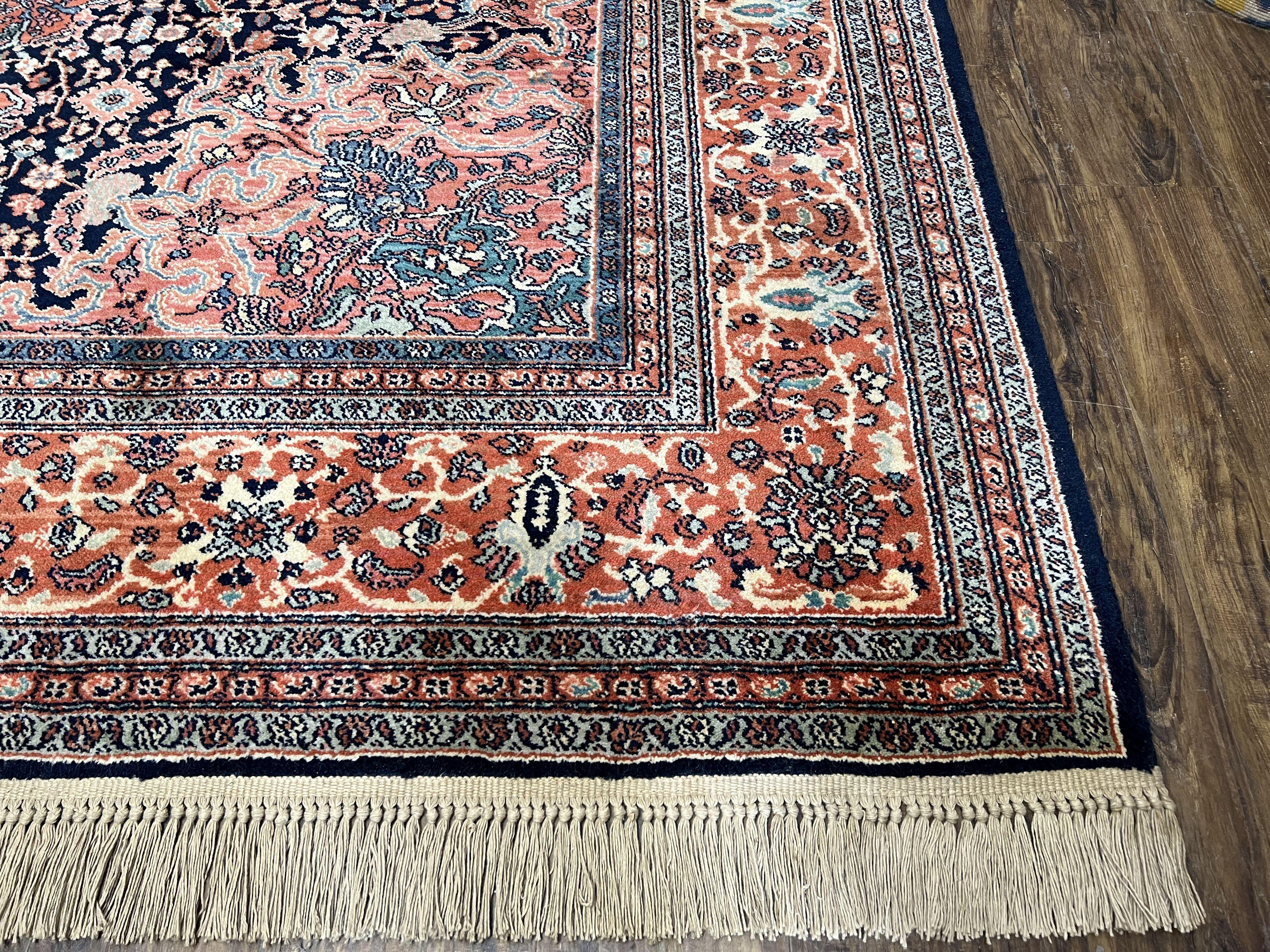 Karastan Rug 8.8 x 12 Kaaashaan Medallion #741, Original Collection 700 Series, Discontinued Wool Karastan Carpet Traditional Medallion Rug - Jewel Rugs