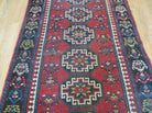 3' 3" X 10' Hand-Knotted Antique Handmade Caucasian Kazak Wool Runner Rug - Jewel Rugs