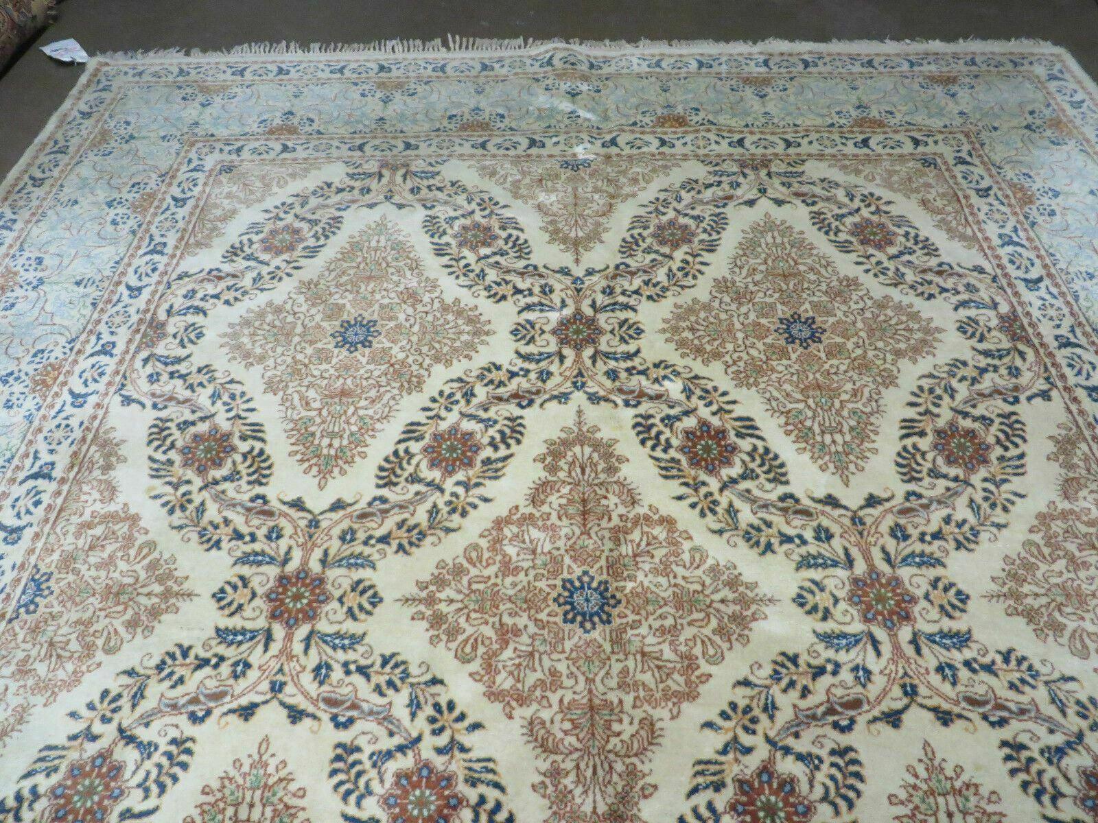 7' X 12' Vintage Handmade Indian Wool Rug Carpet Nice - Jewel Rugs