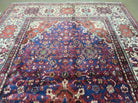 5.5' X 10.5' Antique Handmade Indian Agra Wool Rug Tribal Vegetable Dyes - Jewel Rugs