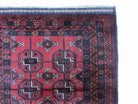 3 X 5 Vintage Handmade Tribal Wool Rug Balouchi Rug Afghan Rug Red Beige Nice - Jewel Rugs