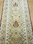 2' 10" X 11' Vintage Handmade Turkish Oushak Wool Runner Beige Oriental Rug Nice - Jewel Rugs